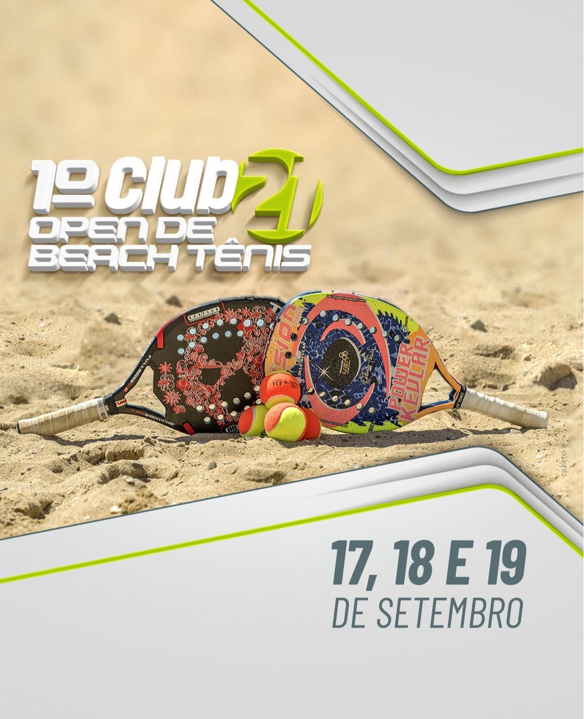 Informações do Torneio Torneio Interno de Beach Tennis - Clube Espigão -  Edição 1 - LetzPlay